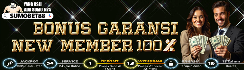 BONUS GARANSI 100%