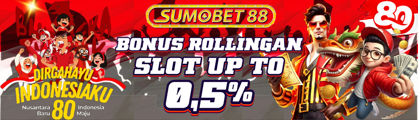 BONUS ROLLINGAN SLOT UP TO 0,5%