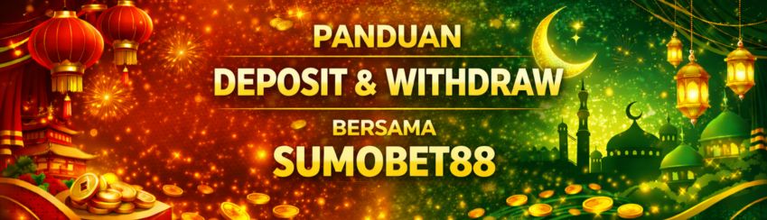PANDUAN DEPOSIT & WITHDRAW BERSAMA SUMOBET88