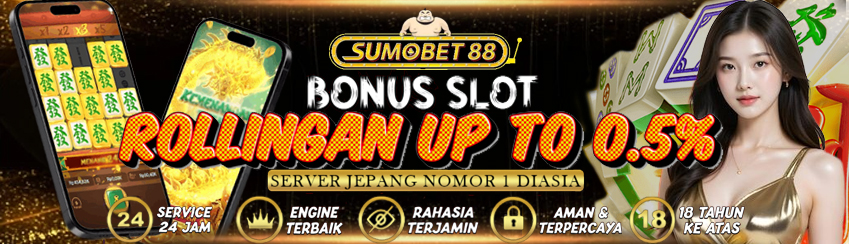 BONUS ROLLINGAN SLOT UP TO 0,5%